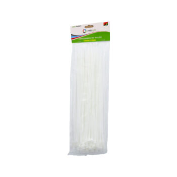 Abraçadeira de Nylon Branco 250MM | 3,6MM