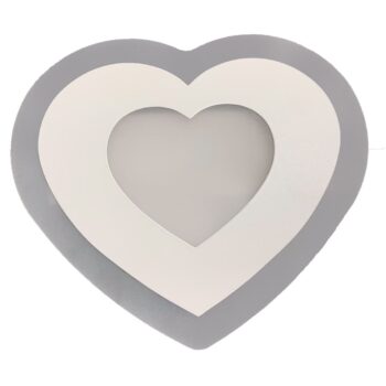 Arandela Infantil Decorativa Coração