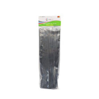 Abraçadeira de Nylon Preto 300MM | 4,8MM