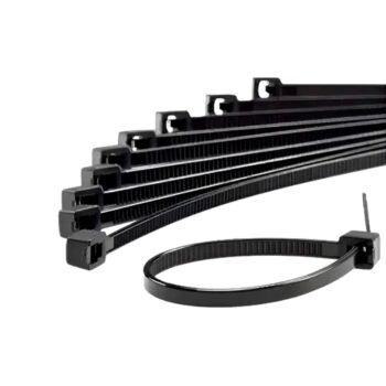 Abraçadeira de Nylon Preto 300MM | 4,8MM