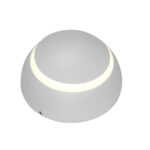 Arandela de Alumínio 360º Luz Indireta | Branco