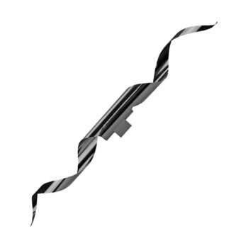 Arandela Ondara Grafite