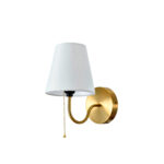 Arandela Textura Paris Gold + Areia