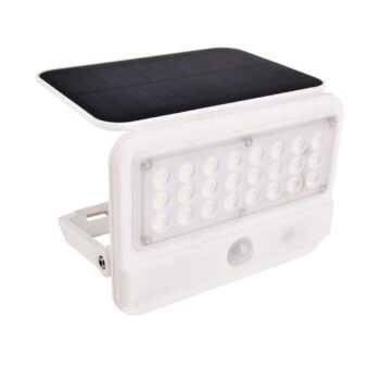 Arandela Solar com Sensor de Presença Branca