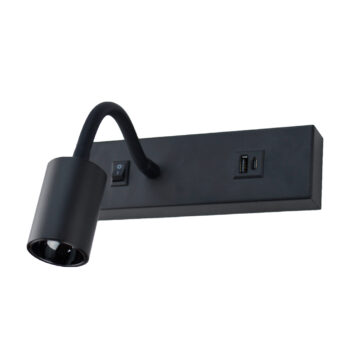 Arandela de Leitura Ónix Flex