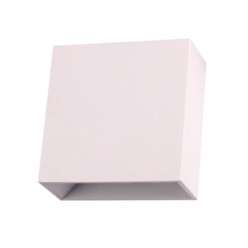 Arandela Cubo Ajustável 2 Fachos | Branco