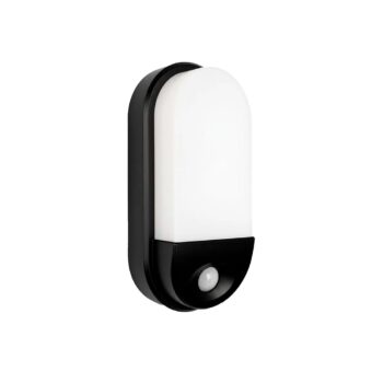 Arandela de Parede com Sensor 15W | Preta