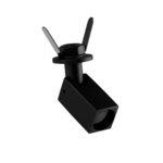 Spot Led Piko Embutir Quadrado | Preto