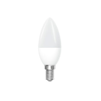 Lâmpada Led Vela Balão Leitosa
