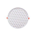 Painel Led Colmeia Embutir | Redondo - 24W