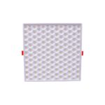 Painel Led Colmeia Embutir | Quadrado - 24W