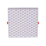 Painel Led Colmeia Embutir | Quadrado - 36W
