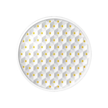 Painel Led Colmeia Sobrepor | Redondo - 36W