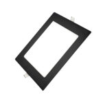 Painel Led Embutir | Quadrado - Preto - 24W