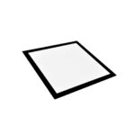 Painel Led Embutir PRO | Quadrado - Preto - 36W - 42X42cm