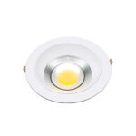 Luminária Downlight Cob | Embutir - Branca - 22W