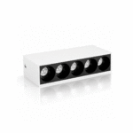 SPOT SOBREPOR MATRIX 10W PT + BRANCO