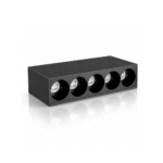 SPOT SOBREPOR MATRIX 10W PRETO