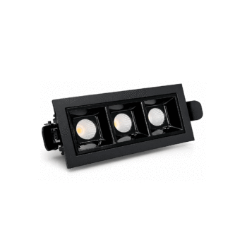 SPOT DOWNLIGHT EMBUTIR LUZON 6W PRETO