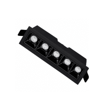 SPOT DOWNLIGHT EMBUTIR LUZON 10W PRETO