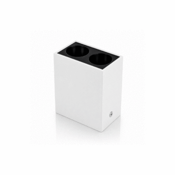 SPOT SOBREPOR MATRIX 4W PT + BRANCO
