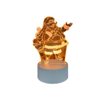 Luminária Abajur 3D | Papai Noel