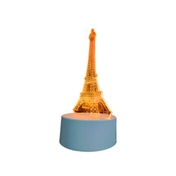 Luminária Abajur 3D | Torre Eiffel