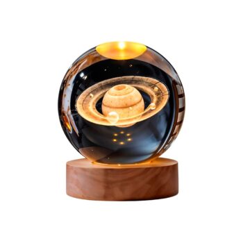 Luminária 3D Bola de Cristal | Universo