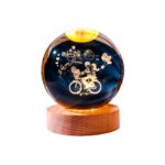 Luminária 3D Bola de Cristal | Namorados
