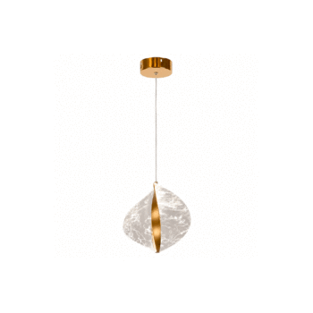 PENDENTE ACRILICO CONCHA 6W