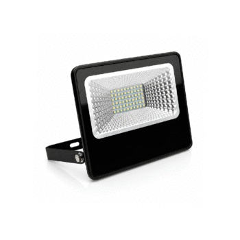 REFLETOR LED SMD LINHA PRO PRETO 20W