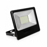 REFLETOR LED SMD LINHA PRO PRETO 50W