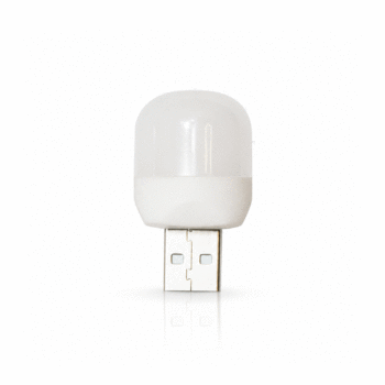 MINI LÂMPADA USB BRANCO