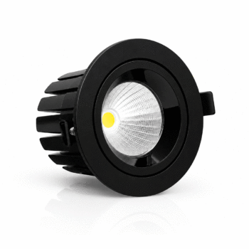 SPOT ASTER 36W PRETO DIRECIONAVEL ALUMINIO