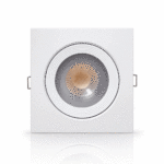Embutir PAR20 Quadrado | Branco – 10W