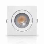Embutir PAR20 Quadrado | Branco – 15W