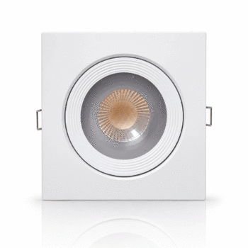 Embutir PAR20 Quadrado | Branco – 15W