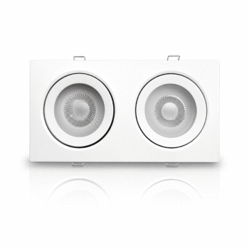 Embutir Duplo | Branco - 10W