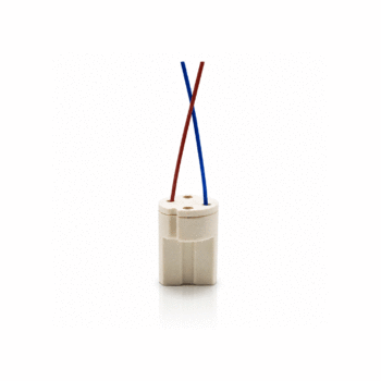 SOQUETE PARA LAMPADA G9 PORCELANA 15CM