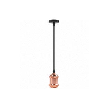 PENDENTE DE METAL REVESTIDO DOURADO ROSE