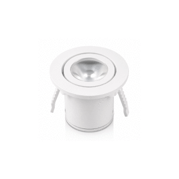 MINI SPOT LED EMBUTIDO PARA MOVEIS RED. 1W
