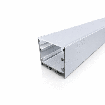 PERFIL ALUMINIO 2METROS BRANCO SOBREPOR 35,72X20