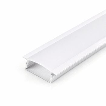 PERFIL ALUMINIO 2M BRANCO EMBUTIR 30,2X9,6