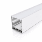 PERFIL ALUMINIO 2METROS BRANCO SOBREPOR 35X35