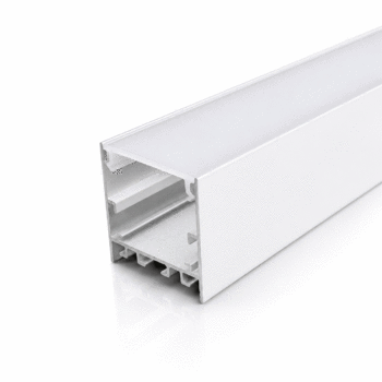 PERFIL ALUMINIO 2METROS BRANCO SOBREPOR 35X35
