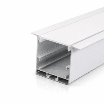 PERFIL ALUMINIO 2M BRANCO EMBUTIR 50,4X35