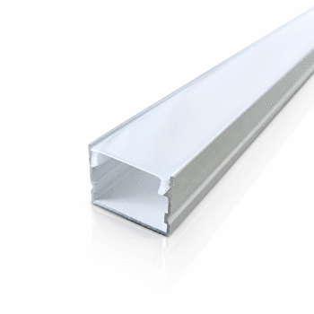 PERFIL ALUMINIO 3M BRANCO SOBREPOR GND 20x15