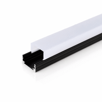 PERFIL ALUMINIO 2M PT SOBREPOR 18,91X9,65MM