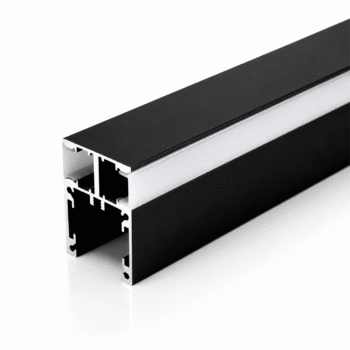 PERFIL ALUMINIO 2M PT SOBREPOR 36X36MM