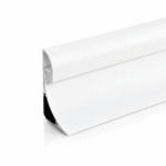 PERFIL ALUMINIO 2METORS RODAPE BRANCO SOBREPOR
